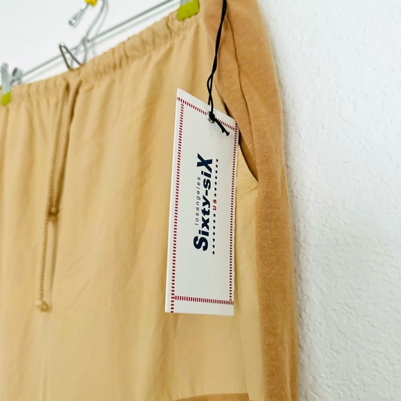 LOS ANGELES SIXTY-SIX Color Block Drawstring Legged Cargo Jogger Pants Size XL - Picture 5 of 12